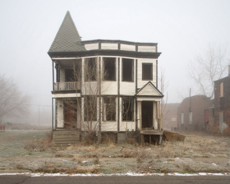 100 Abandoned Houses - photo project in Detroit MI