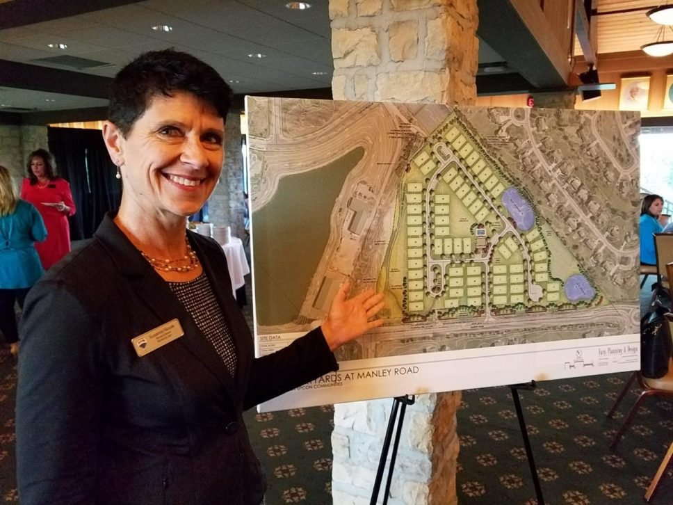 susanne showing a new subdivision that is being build in Muirfield